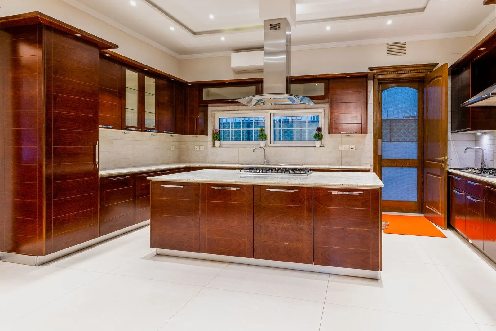 Retouched listing photo of a modern kitchen near The Villages FL